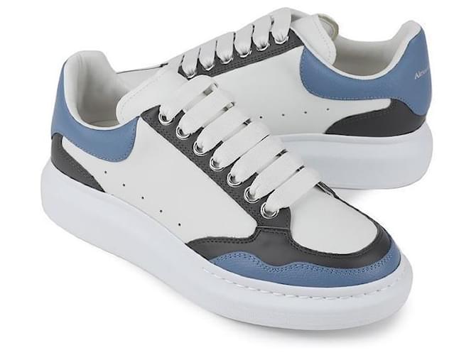 Alexander Mcqueen Sneakers Oversized Blu - vista 5