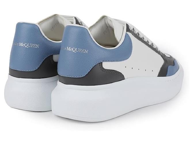 Alexander Mcqueen Sneakers Oversized Blu - vista 8