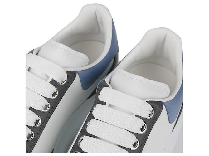 Alexander Mcqueen Sneakers Oversized Blu - vista 9