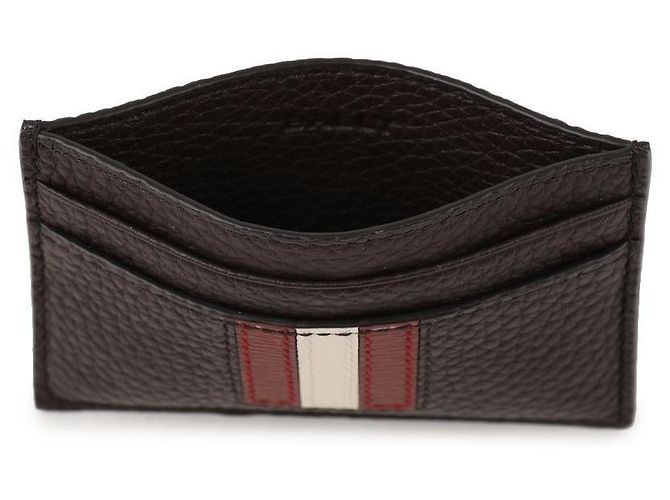 Bally Tarjetero con cinta Castaño - vista 7