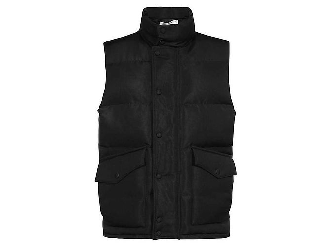 Alexander Mcqueen Chaleco Puffer Graffiti - vista 4
