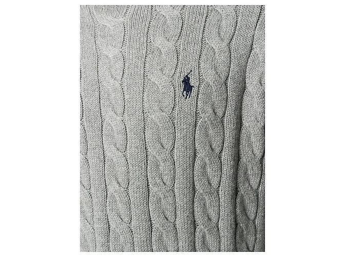 Ralph Lauren Kabelstrick mit Pony-Logo-Stickerei Braun - Ansicht 8