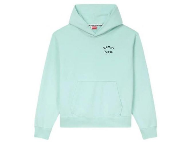 Kenzo Moletom de algodão com capuz Verde - vista 5