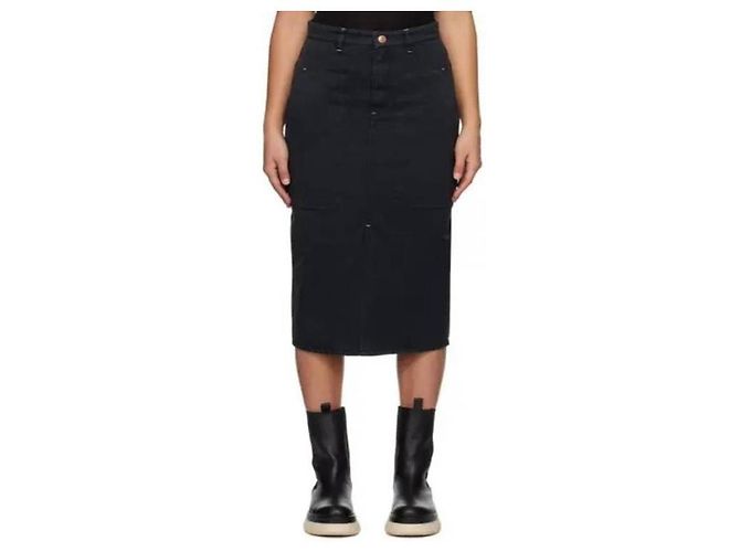 Isabel Marant Gonna Nero - vista 4