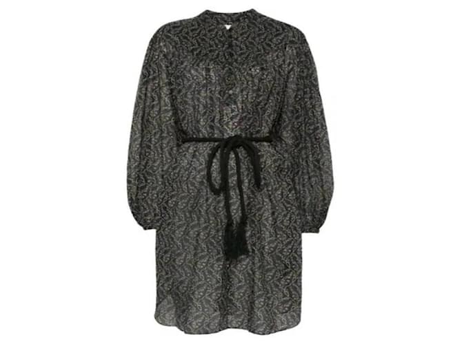 Isabel Marant Vestido Negro - vista 4