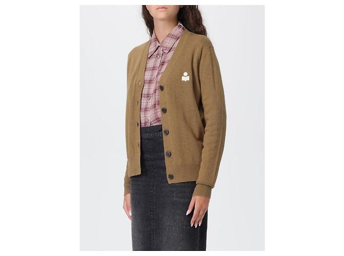 Isabel Marant Cárdigan Castaño - vista 7