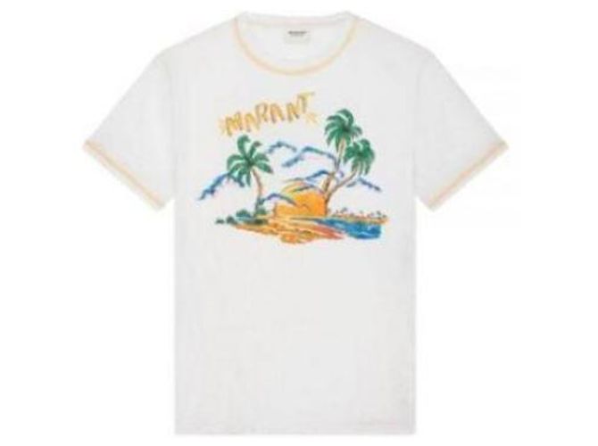 Isabel Marant Camiseta de manga corta Blanco - vista 4