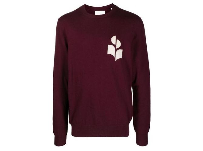 Isabel Marant Suéter com Logo Vermelho - vista 5