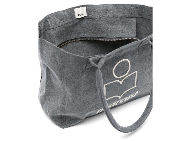 Isabel Marant Borsa tote Jeep Logo Nero - vista 8