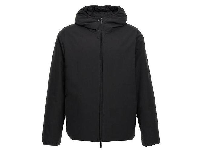 Moncler Kurze Steppjacke Schwarz - Ansicht 4