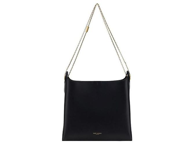 Saint Laurent Borsa a spalla con catena piatta AADQH - vista 4