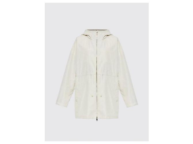 Moncler Saverne Kapuzenparka Weiß - Ansicht 5