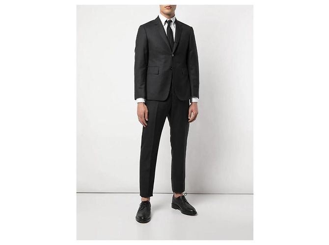 Thom Browne Klassisch geschnittenes Super-Woll-Twill-Anzug Braun - Ansicht 5