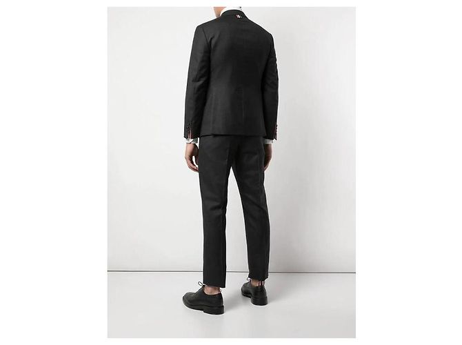 Thom Browne Klassisch geschnittenes Super-Woll-Twill-Anzug Braun - Ansicht 6