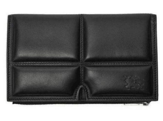 Burberry Gran billetera media snip Negro - vista 5