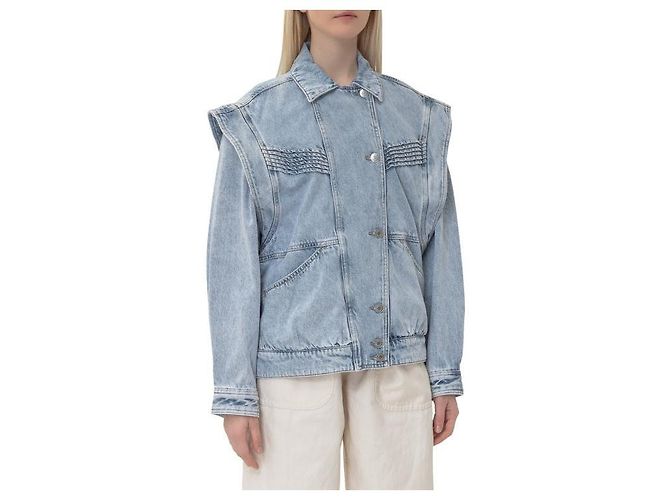 Isabel Marant Giacca di denim Blu - vista 4