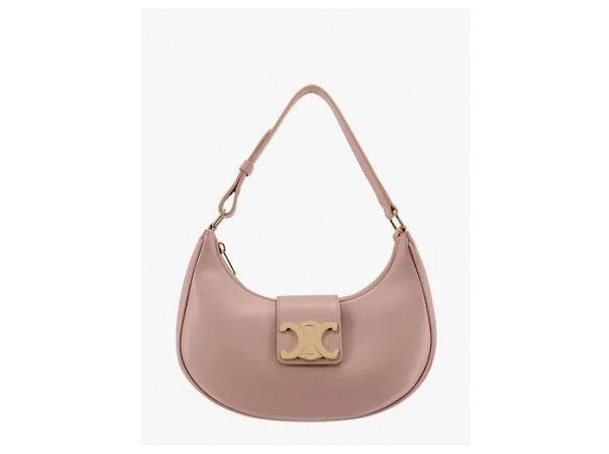 Céline Sac AVA TRIOMPHE moyen en cuir de veau lisse - vue 4