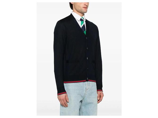 Gucci Wollcardigan mit Webbesatz XKEMU - Ansicht 5