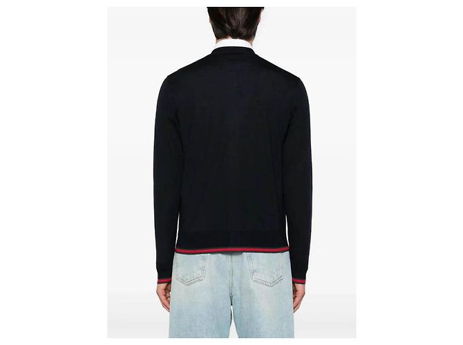 Gucci Wollcardigan mit Webbesatz XKEMU - Ansicht 6