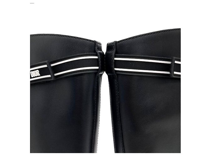 Botas Di Racer Christian Dior Negro - vista 4