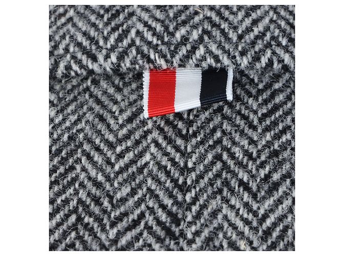 Cappotto Lungo Thom Browne Bianco - vista 4