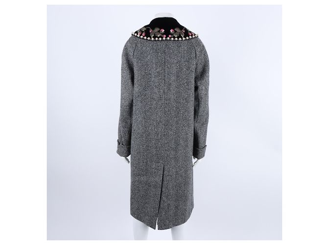 Abrigo Gucci Negro - vista 3