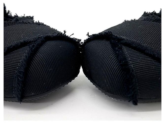 Christian Dior Strap Flat Shoes Nero - vista 2