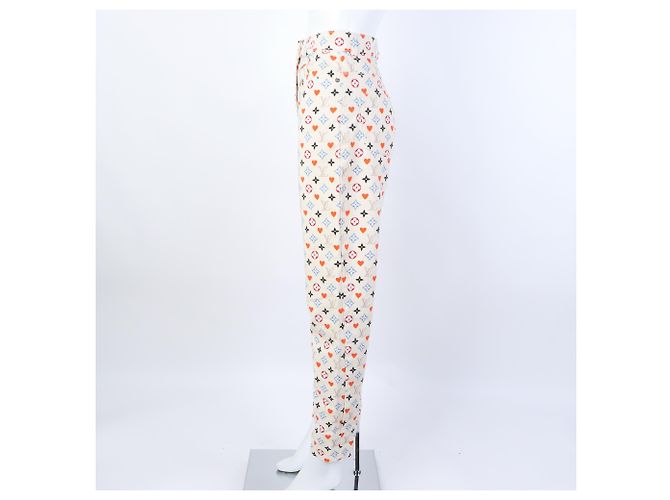 Pantalones Louis Vuitton Blanco - vista 2