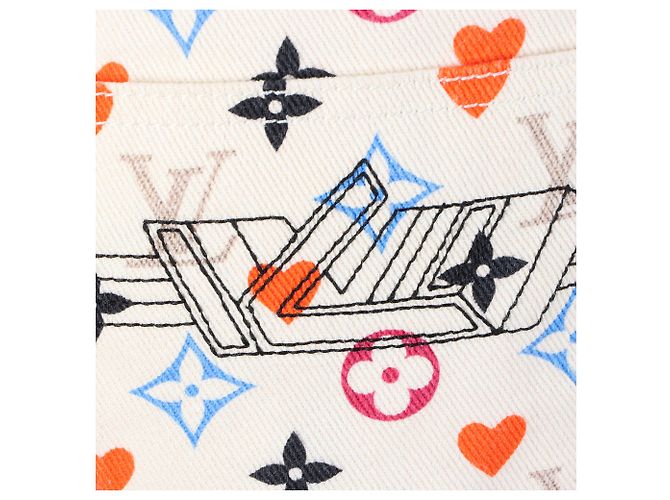 Pantalones Louis Vuitton Blanco - vista 4