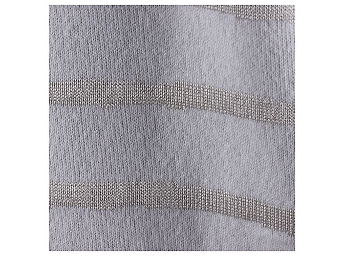 Hochkragen Pullover mit langen Ärmeln aus Strick von Hermès Weiß - Ansicht 4