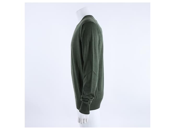 Loro Piana Langarm-Strickpullover Grün - Ansicht 2