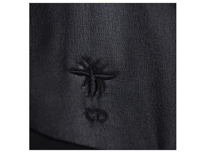 Blusa de seda Christian Dior Negro - vista 4