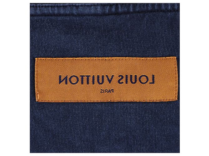 Kurzarmshirt Louis Vuitton Blau - Ansicht 4