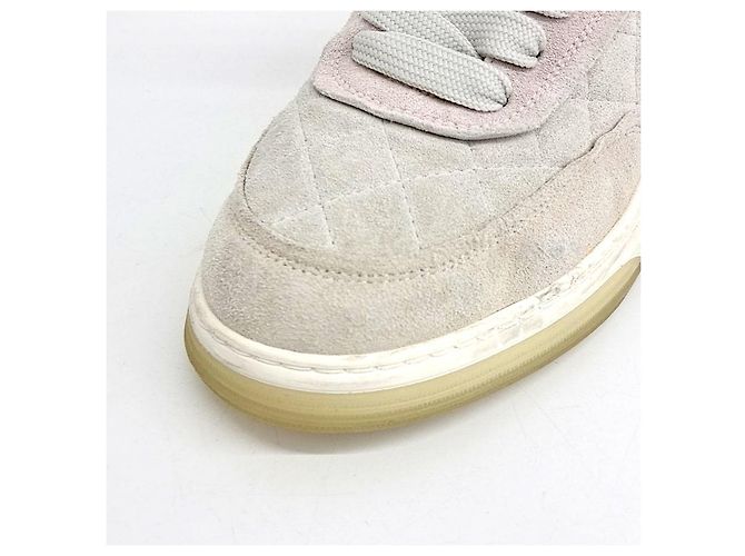Zapatillas de Ante Chanel Castaño - vista 5