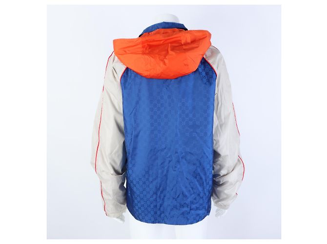 Giacca a vento Gucci Blu - vista 3