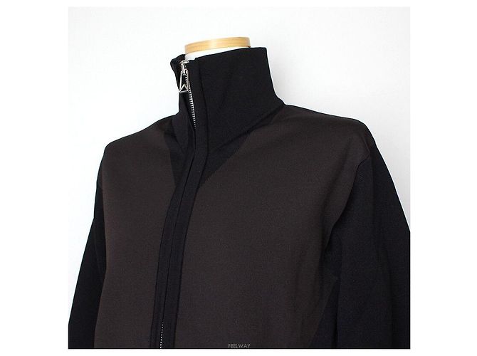 Bottega Veneta Technical Double Zip Jacket Brown - view 4