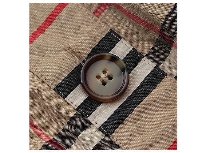 Burberry Abito Jumper a Quadri per Bambini Marrone - vista 4