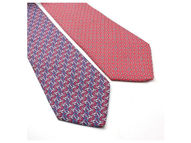 Hermès Conjunto de gravatas Multicor - vista 5