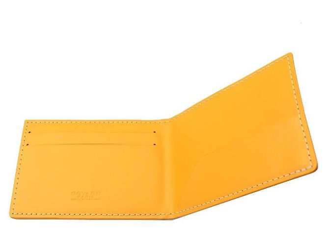 Goyard Insert Victoria Card Holder Yellow - view 3