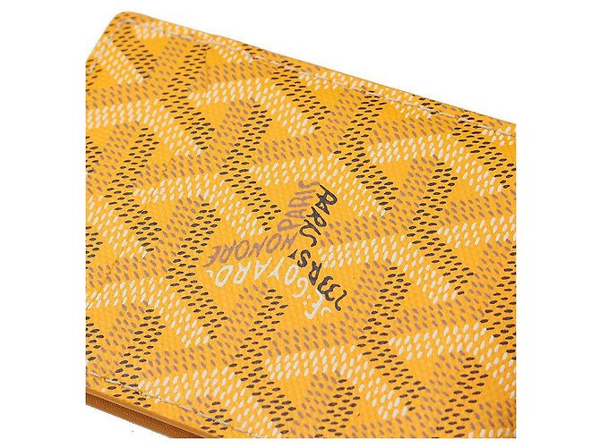 Goyard Insert Victoria Card Holder Yellow - view 5