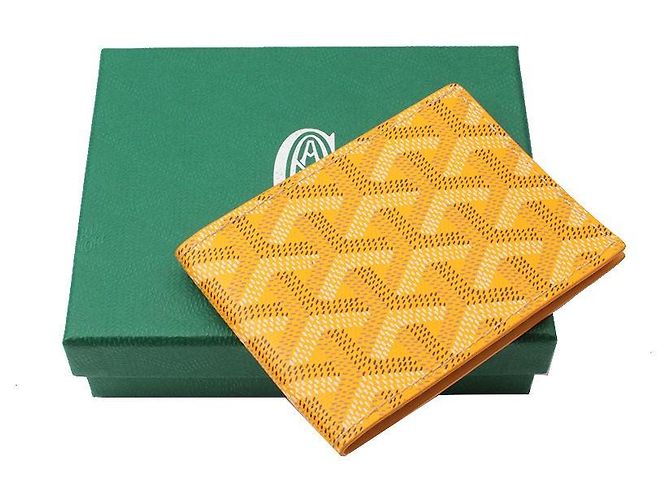 Goyard Insert Victoria Card Holder Yellow - view 6
