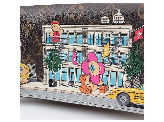 Louis Vuitton Borsa a tracolla Pochette Felicie Monogram Vivienne Marrone - vista 6