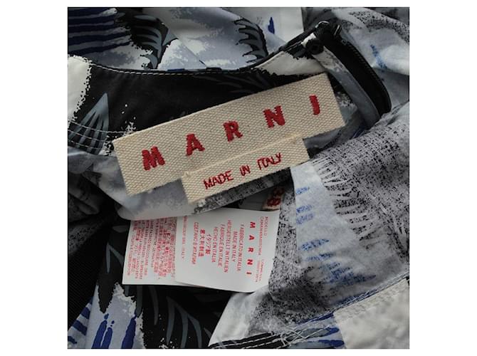 Marni Top raglan estampado Azul - vista 3