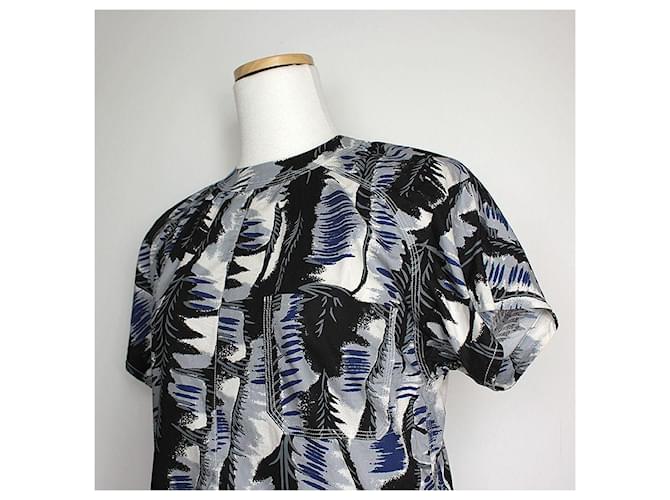 Marni Top raglan estampado Azul - vista 4