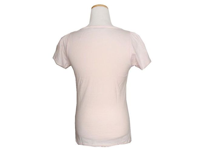 Camiseta de algodón estampada rosa claro See by Chloé - vista 2