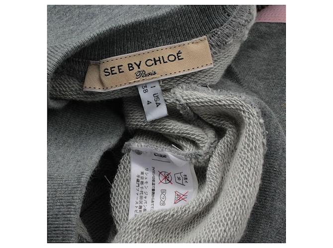 Sudadera Melange Gris See By Chloé Castaño - vista 3