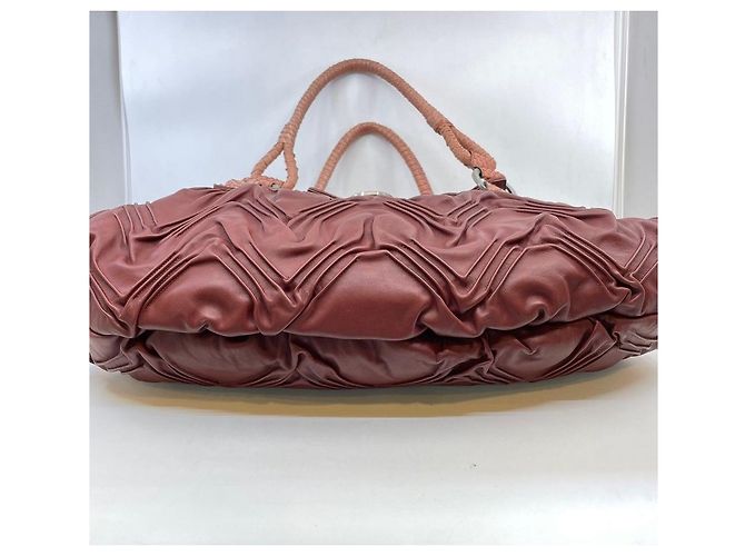 Bulgari Schultertasche Rot - Ansicht 5