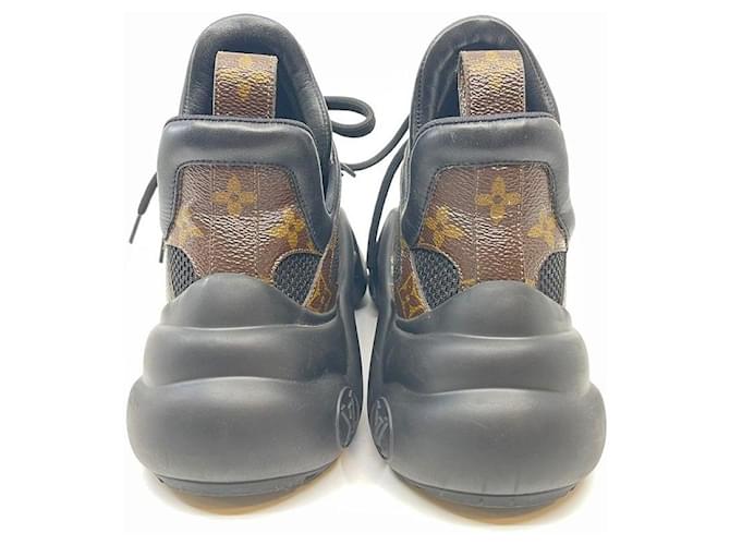 Louis Vuitton Sneakers Archlight Monogram Marrone - vista 5