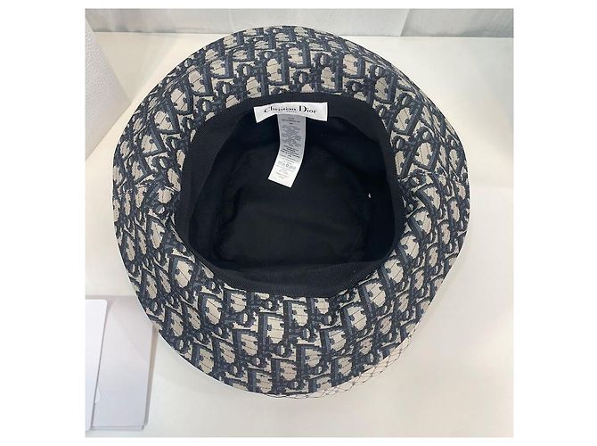 Christian Dior Teddy Veil Bucket Hat mit breiter Krempe Mehrfarben - Ansicht 5