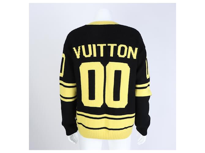 Langarm-Strickpullover von Louis Vuitton Schwarz - Ansicht 3